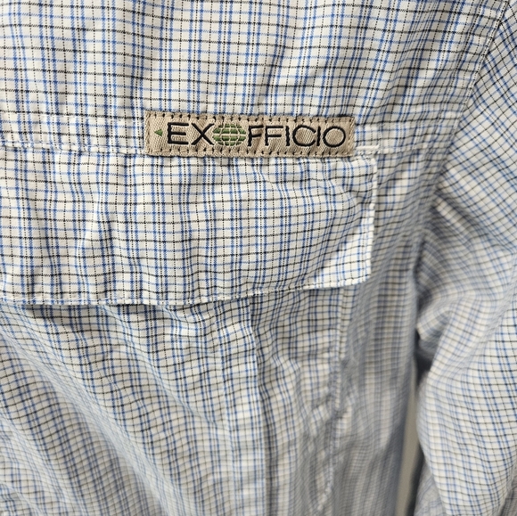 Exofficio Insect Shield men's button long-sleeve large - Picture 3 of 7